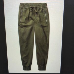 TNA Alix Army Green Cargo Jogger Pant